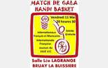 Soirée de Gala Handi Basket à Léo LAGRANGE